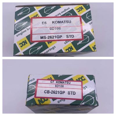 STD Главный подшипник Подшипник соединительного стержня MS-2621GP CB-2621GP Для экскаватора Komatsu 6D108 двигатель