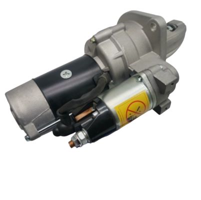 6D105 Starter Motor Part No：600-813-2520 / 600-813-3280/0-23000-3150 | Fits Komatsu Excavator Engine